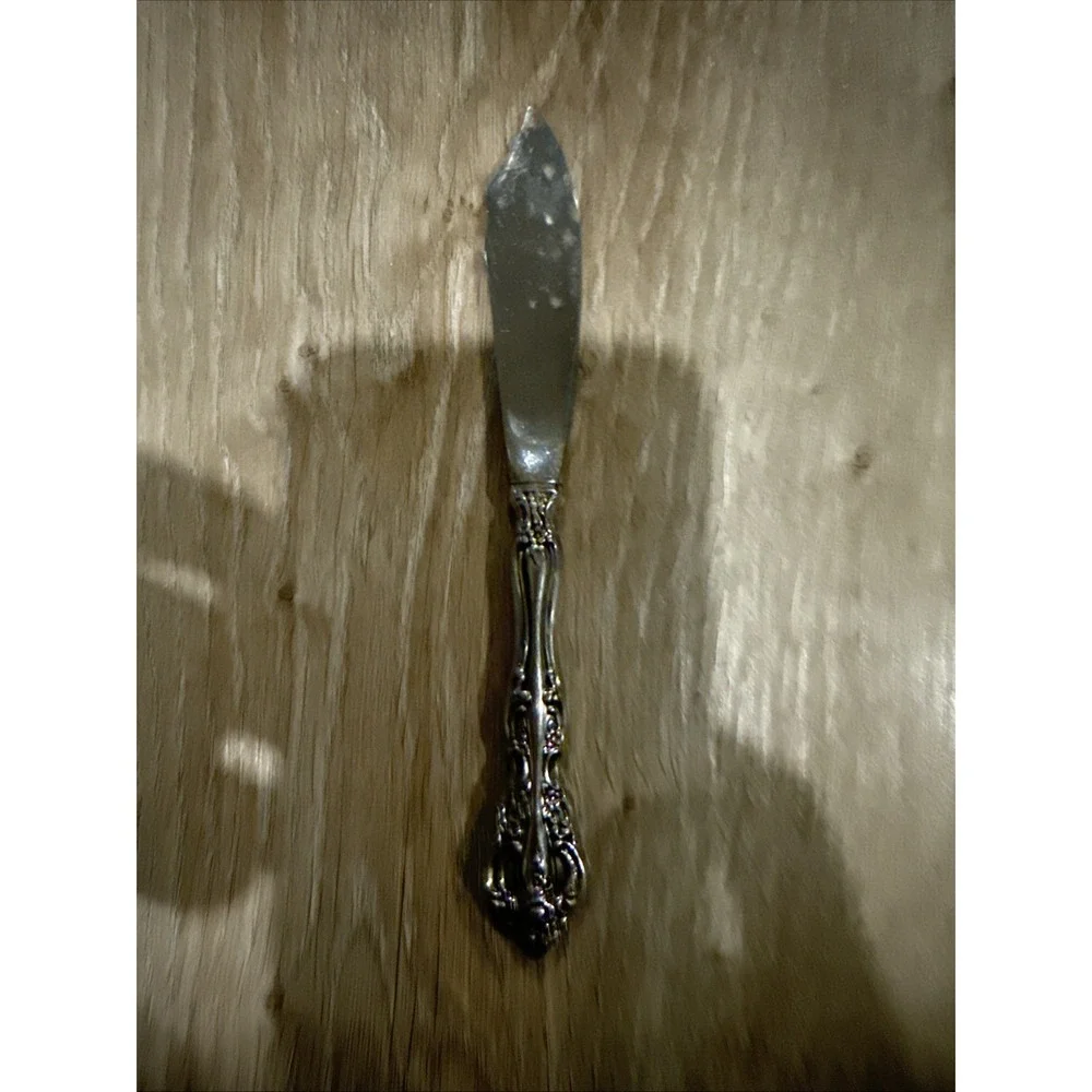 Oneida MICHELANGELO Cube Stainless Master Butter Knife Spreader Glossy Flatware‎
